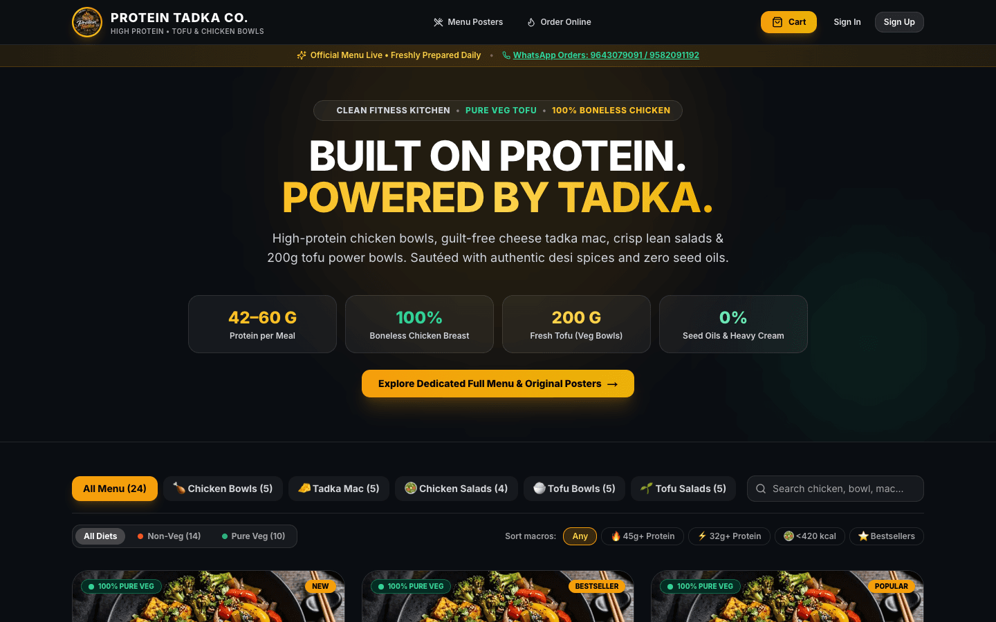 PROTEIN TADKA CO.